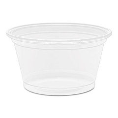 Dart Conex Complements Portion/Medicine Cups, 0.75 oz, Clear, 125/Bag, 20 Bags/Carton (075PC)