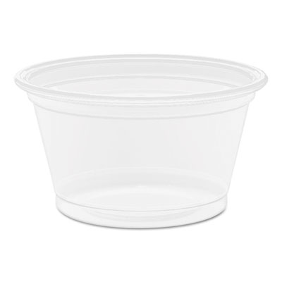Dart Conex Complements Portion/Medicine Cups, 0.75 oz, Clear, 125/Bag, 20 Bags/Carton (075PC)