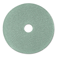 3M Ultra High-Speed Floor Burnishing Pads 3100, 24" Diameter, Aqua, 5/Carton (17438)