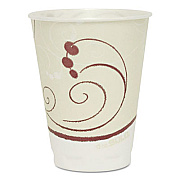 Dart Trophy Plus Dual Temp Symphony Perfect Pak Hot/Cold Drink Cups, 12 oz, Tan, 300/Carton (OFX12NJ802CT)