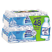 Nestle Waters Pure Life Purified Water, 8 oz Bottle, No Dep, 48/Carton, 2880/Pallet (12256656P)