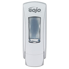GOJO ADX-12 DISPENSER, 1250 ML, 4.5" X 4" X 11.75", WHITE (888006)