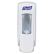 PURELL ADX-12 Dispenser, 1,200 mL, 4.5 x 4 x 11.25, White, 6/Carton (882006CT)