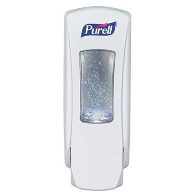 PURELL ADX-12 Dispenser, 1,200 mL, 4.5 x 4 x 11.25, White, 6/Carton (882006CT)