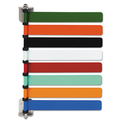 Medline Room ID Flag System, 8 Flags, Assorted Colors (OMD291718)