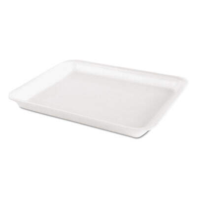 Genpak TR08PWH Supermarket Tray