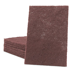 Scotch-Brite PROFESSIONAL General Purpose Hand Pad, 6 x 9, Maroon, 20/Box, 3 Boxes/Carton (04029)