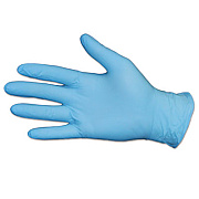 Impact PRO-GUARD DISPOSABLE POWDER-FREE GENERAL-PURPOSE NITRILE GLOVES, BLUE, MEDIUM, 100/BOX, 10 BOXES/CARTON (8644M)
