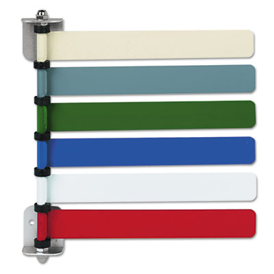 Medline Room ID Flag System, 6 Flags, Assorted Colors (OMD291716)