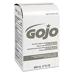 GOJO Ultra Mild Lotion Soap with Chloroxylenol Refill, Coconut Scent, 800 mL (921212EA)