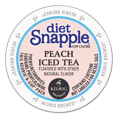 Snapple 6622 Diet Iced Tea K-Cups