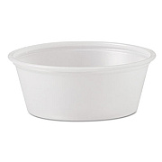 Dart Polystyrene Portion Cups, 1.5 oz, Plastic, Translucent, 2,500/Carton (P150N)