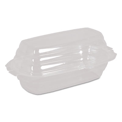 WNA Comet Dessertware Containers/Lids, Banana Split, 4 x 8 x 3.12, Clear, Plastic, 500/Carton (BB9104)