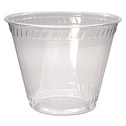 Fabri-Kal Greenware Cold Drink Cups, Old-Fashioned Cup, 9 oz, Sugarcane, Clear, 50/Sleeve, 20 Sleeves/Carton (GC9OF)