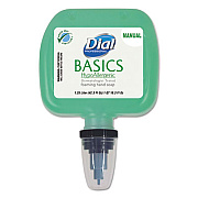 Dial Professional Basics Hypoallergenic Foaming Hand Wash, Honeysuckle, 1.25 L, 3/Carton (05052)