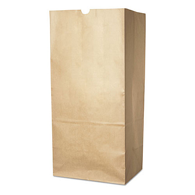 Duro Bag LAWN AND LEAF SELF-STANDING BAGS, 30 GAL, 16" X 35", KRAFT BROWN, 50/CARTON (13818)