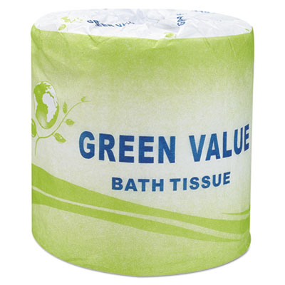 GEN Standard Bath Tissue, Septic Safe, 2-Ply, White, 420 Sheets/Roll, 96 Rolls/Carton (TP002)