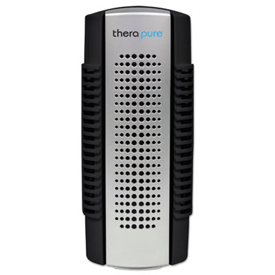Therapure Mini Plug-In Collection Blade Air Purifier, One Speed, Black/Silver (90TP50BLM01)