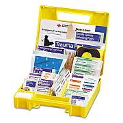 First Aid Only Essentials First Aid Kit, 138 Pieces, Plastic Case (340)