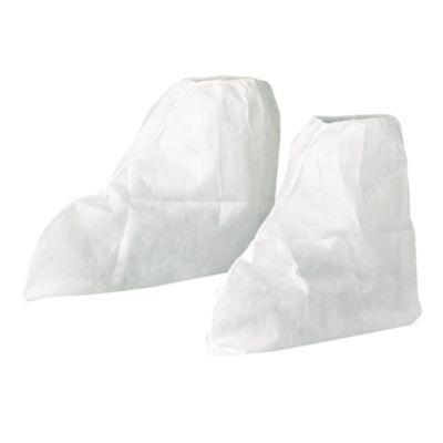 KleenGuard A20 Boot Covers, MICROFORCE Barrier SMS Fabric, One Size Fits All, White, 300/Carton (36880)