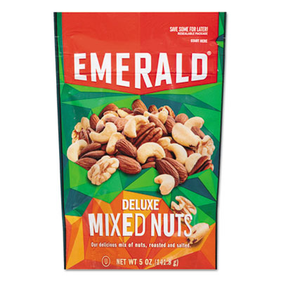 Emerald Deluxe Mixed Nuts, 5 oz Pack, 6/Carton (53664)