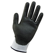 KleenGuard G60 ANSI Level 2 Cut-Resistant Gloves, EN388: 4343, 8.46" Long, Small, White/Black, 12 Pairs/Carton (38689)