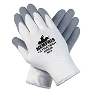 MCR Safety Ultra Tech Foam Nitrile Gloves, EN388: 3121, X-Large, Gray/White, 12 Pairs (9674XLDZ)