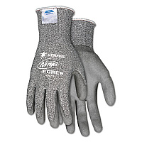 MCR Safety Ninja Force Gloves, EN388: 4542, Large, Gray, Pair (N9677L)