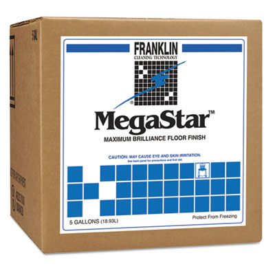 Franklin Cleaning Technology Ultra-Fast Acrylic Floor Finish, For Heavy Traffic Areas, 5gal Pail (F330125)