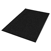 Guardian Platinum Series Walk-Off Indoor Wiper Mat, Rectangular, Black Carpeted Surface, 36" x 10 ft (94031035)