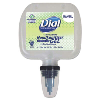 Dial Professional 13425CT Antibacterial Gel Hand Sanitizer