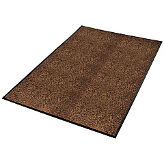 Guardian Platinum Series Walk-Off Indoor Wiper Mat, Rectangular, Brown Carpeted Surface, 36" x 60" (94030550)