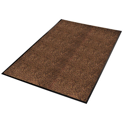 Guardian Platinum Series Walk-Off Indoor Wiper Mat, Rectangular, Brown Carpeted Surface, 36" x 60" (94030550)
