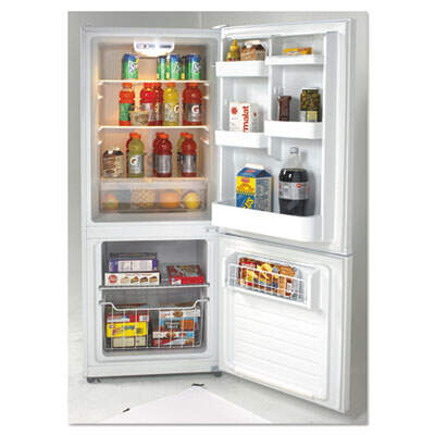 Avanti FFBM92H0W Bottom Mounted Frost-Free Freezer/Refrigerator
