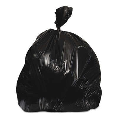 Heritage Linear Low-Density Can Liners, 10 gal, 0.35 mil, 23" x 24", Black, 500/Carton (H4823RK)