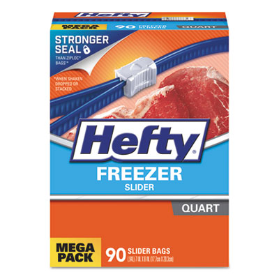 Hefty R83290CT Slider Bags