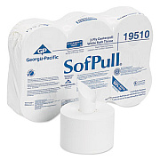Georgia Pacific Professional High Capacity Center-Pull Tissue, Septic Safe, 2-Ply, White, 1,000 Sheets/Roll, 6 Rolls/Carton (19510)