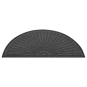 Guardian EcoGuard Diamond Floor Mat, Fan Only, 24 x 48, Charcoal (EGDFAN020404)
