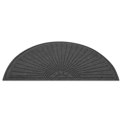 Guardian EcoGuard Diamond Floor Mat, Fan Only, 24 x 48, Charcoal (EGDFAN020404)