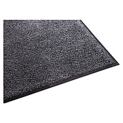 Guardian Platinum Series Walk-Off Indoor Wiper Mat, Rectangular, Gray Carpeted Surface, 48" x 72" (94040630)