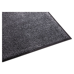 Guardian Platinum Series Walk-Off Indoor Wiper Mat, Rectangular, Gray Carpeted Surface, 48" x 72" (94040630)