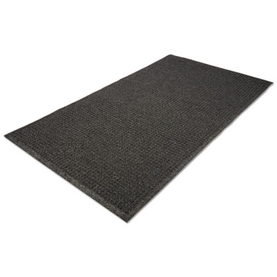 Guardian EcoGuard Indoor/Outdoor Wiper Mat, Rubber, 36 x 120, Charcoal (EG031004)