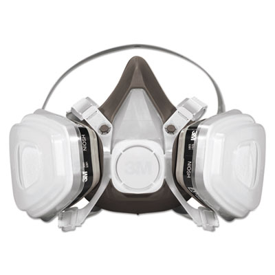 3M Half Facepiece Disposable Respirator Assembly, Large (53P71)