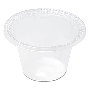 Dixie Plastic Dessert Dishes, 8 oz, Clear, 100/Pack, 10/Carton (DD08C)
