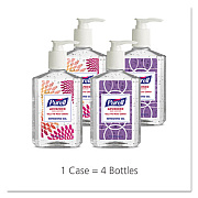PURELL ADVANCED REFRESHING GEL HAND SANITIZER, CLEAN SCENT, 8 OZ PUMP BOTTLE 24/CARTON (965206ECDECO)