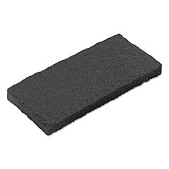 Boardwalk Medium-Duty Scour Pad, 10 x 4.63, Blue, 20/Carton (BWK402)