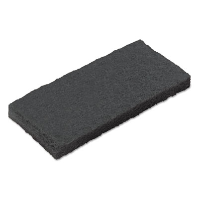 Boardwalk Medium-Duty Scour Pad, 10 x 4.63, Blue, 20/Carton (BWK402)