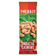 Emerald Snack Nuts, Sriracha Cashews, 1.25 oz Tube, 12/Box (93917)