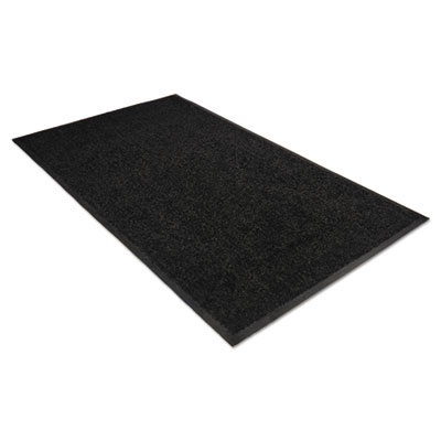 Guardian Platinum Series Walk-Off Indoor Wiper Mat, Rectangular, Black Carpeted Surface, 36" x 60" (94030535)