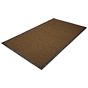 Guardian WaterGuard Indoor/Outdoor Scraper Mat, Rectangular, Brown Ridged Needle-Punch Surface, 36" x 60" (WG030514)
